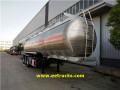 3 Axle 36900L Ammonia รถพ่วงบรรทุกน้ำมัน / น้ำ