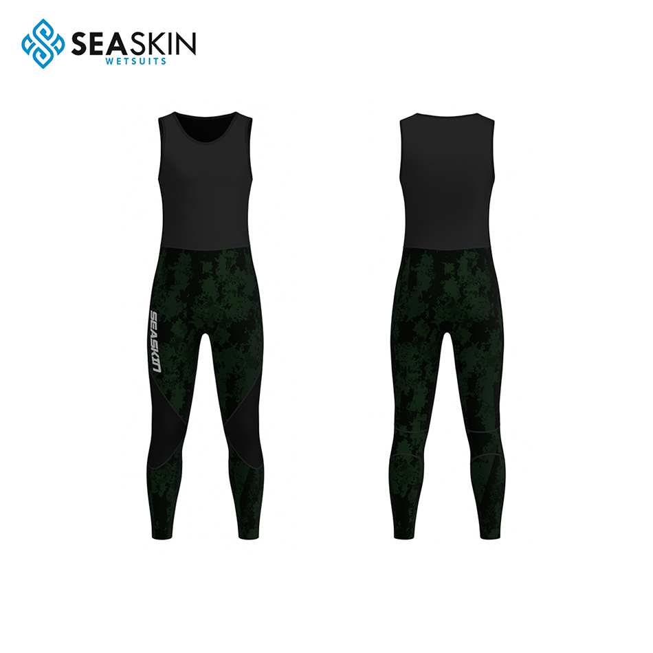 Seaskin personnalisable long John Suit pour les sports nautiques