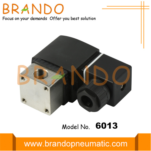 6013 Een 1/4 &#39;&#39; NC roestvrijstalen solenoïde klep