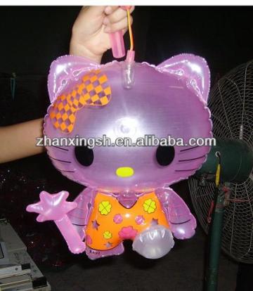 lovely pvc inflatable lantern with led light for kids