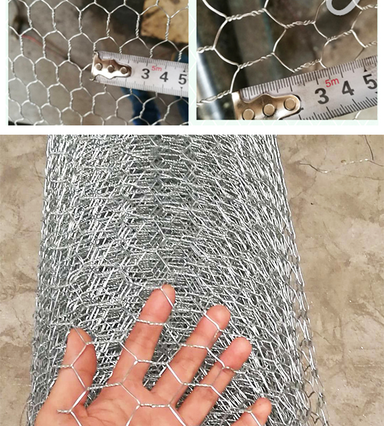 low price Chinese factory galvanized hexagonal animal fence mesh chicken wire for fence