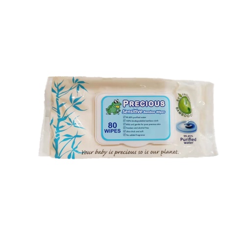 100% Bambusfaser biologisch abbaubar 99% reine Wasserwipes