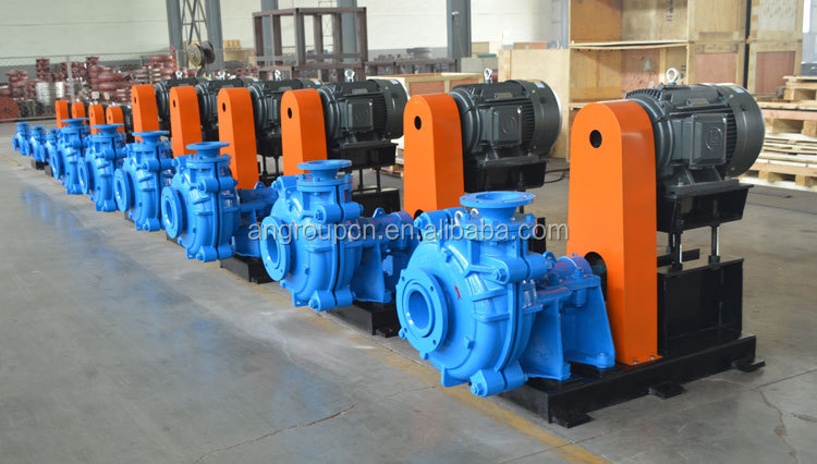 4 6 inch small high pressure horizontal sewage sludge pump