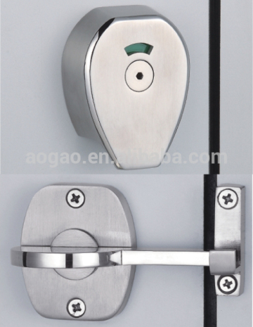 Aogao 88-2 stainless steel toilet door handles with lock