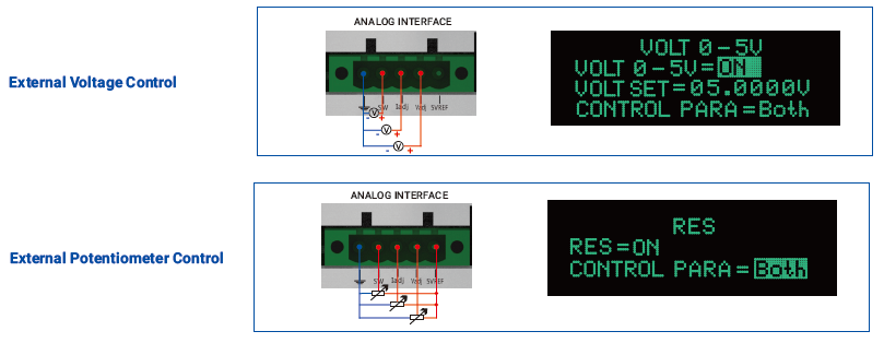 Dc Power Supply External Function