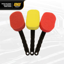 Head Replaceable Foam Applicator Pad Brush