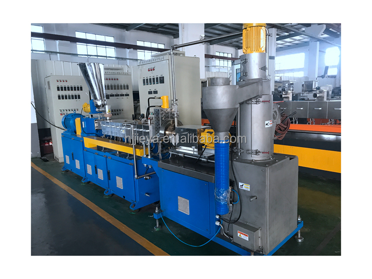 Small Scale Twin Screw Extruder with Underwater Pelletizing System / TPE/TPV/TPR/EVA/POE/POM Granules Making Extruder