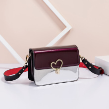 Large Simple Messenger Satchel Handbag