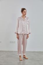 SANGSHANG light pink silk sleeping wear