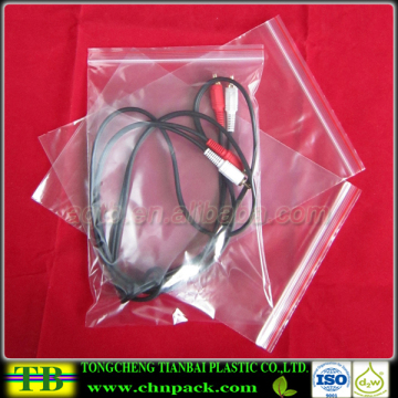 Custom Clear Resealable Waterproof Ziplock Pouch