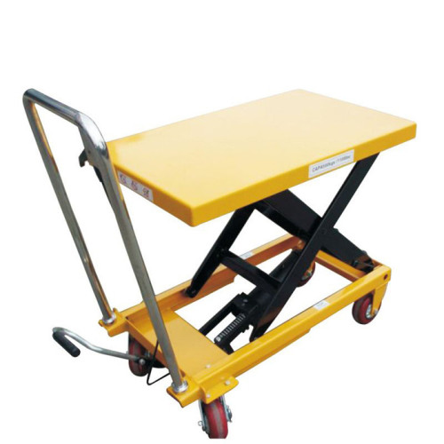 Xe nâng cắt kéo thủy lực 150kg