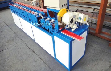 Windtight rolling shutter slats roll forming machine