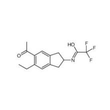 Acetamide, N-(5-acetyl-6-ethyl-2,3-dihydro-1H-inden-2-yl)-2,2,2-trifluoro- CAS 601487-89-2