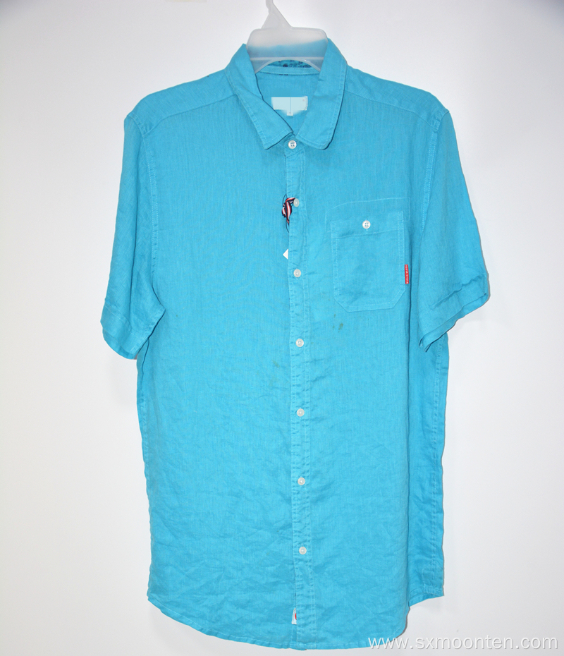 New Design Custom Shirt Printing Linen Shirts