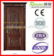 Teak painting wooden door