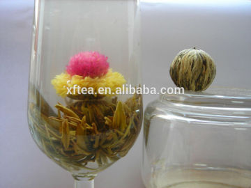 blooming tea flowering tea/china flower tea/flavor flower tea