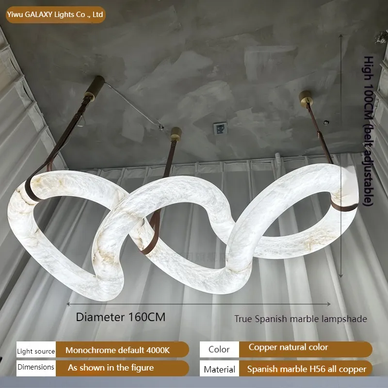 Unique and Modern Spanish Marble Pendant Light Design