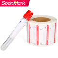Custom Medical Laboratory Blood Test Tube Label Sticker