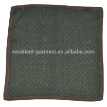 custom design 100% wool printed handkerchief