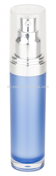 Round Cosmetic Packaging Pump Lotion Bottles