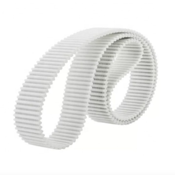 Industrial grade white double-sided timing belt