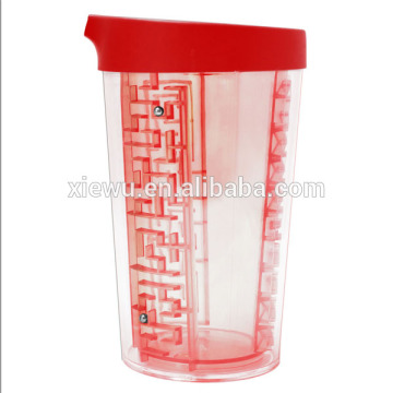 Promotional heat-preserved double wall bottle tumber