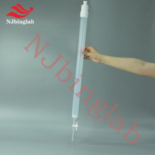 NJbinglab PFA chromatography column, lab ion exchange column, with PTFE frit