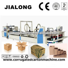 Corrugated High speed carton box folder gluer machine, automaitc or semi automatic box gluing machine