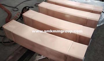 Copper mould tubes