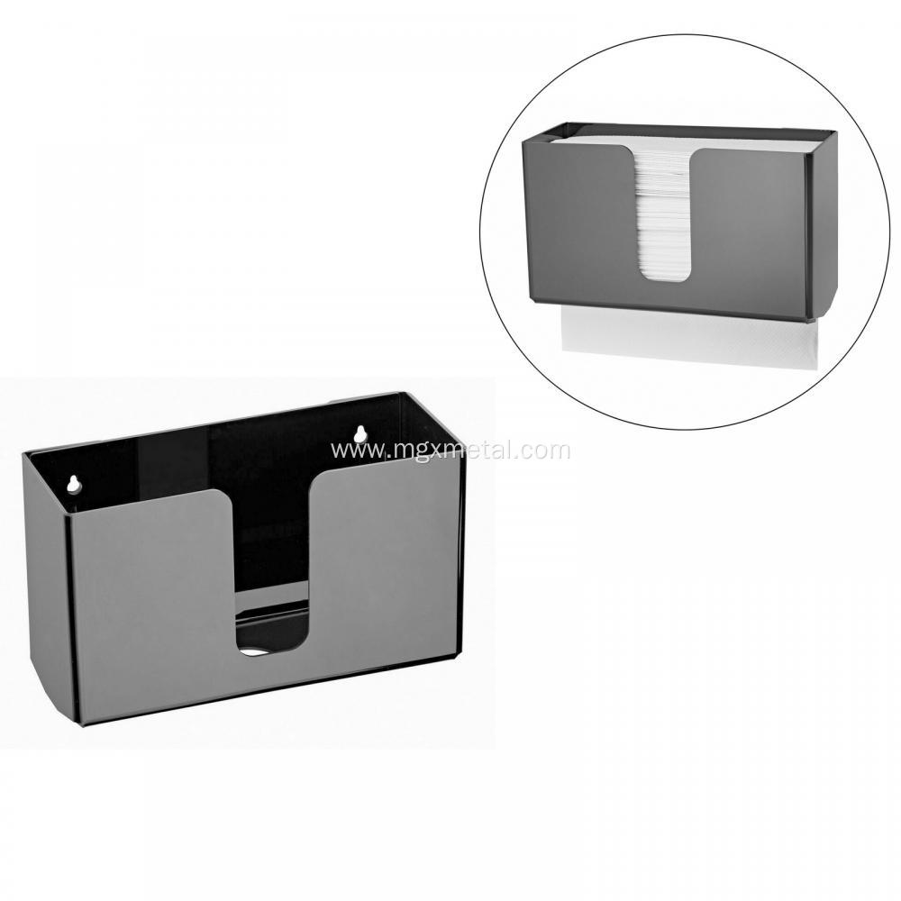 Steel Black Wall Mounted Paper Towel Dispensers