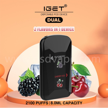 IGET Dual 2100 - Sydney Vapes Hub