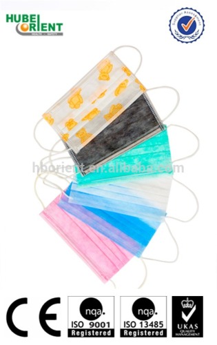 Medical Consumable Non Woven 3 Ply Surgical Disposable Face Mask