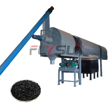 Continuous Carbonization Furnace for Peanut Shells