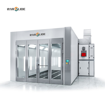 dry spray paint cabinet truck spray booths semi down draft dry painting booth