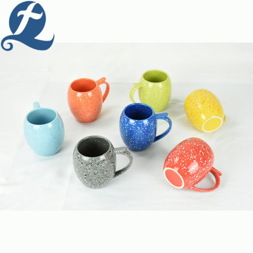 Nuove tazze da caffè in ceramica personalizzate con tamburo in ceramica regalo