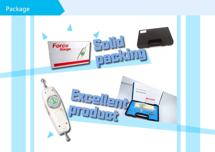 Dial Push Pull Analog Mini Force Gauge Meter