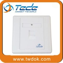 RJ45/RJ11 Single Port Faceplate Manufacturer