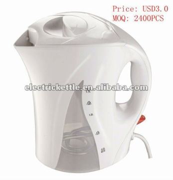 1.7L corded plastic electric kettle