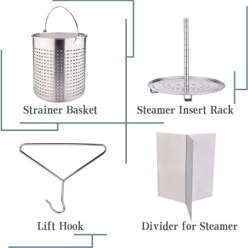 Stock de stock de acero inoxidable de 100qt