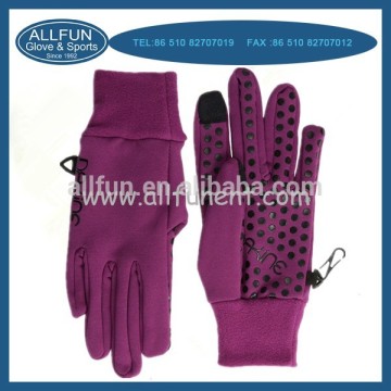 2015 women fashion gloves touch screen fleece gloves