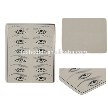 Silicone Permanent Makeup WUBU Practice Skin Eyes Eyebrows Practice Skin
