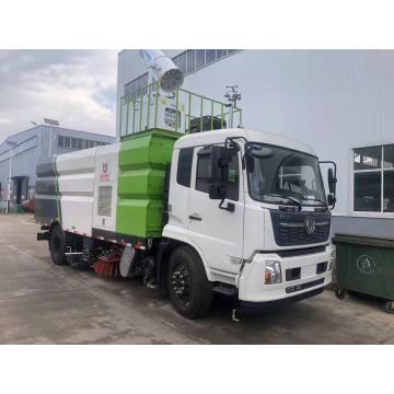 Automatic washing system solar panels sweeper cleaning truck