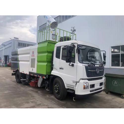 Automatic washing system solar panels sweeper cleaning truck
