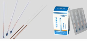 Acupuncture Needles with Copper Handle Needle
