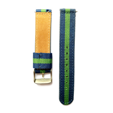 Two Tone Color Nylon Strap For Casual Watch