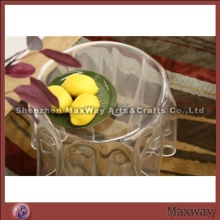 Clear Lucite End Table Acrylic Accent Table