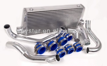 bar plate intercooler and intercooler piping kit for Nissan CA18DET s13