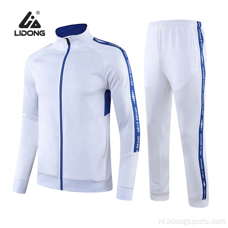 Trainingspakken voor mannen aangepaste mannen sweatsuit set