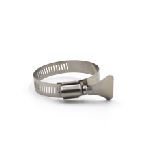 American style hose clamp with handle