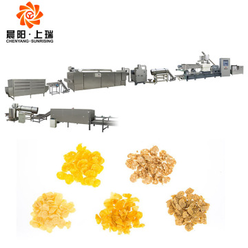 Instant breakfast cereal corn flake food making machine